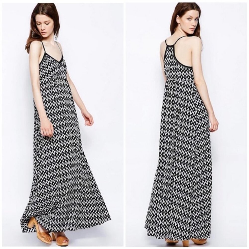 Greylin Kaufman Empire Waist Maxi Dress